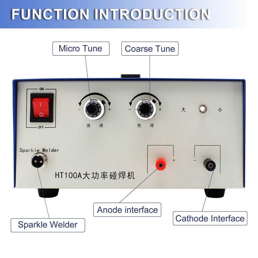 Аппарат для точечной сварки ювелирных изделий, аппарат для точечной сварки с регулируемым импульсом 100 А, аппарат для точечной сварки своими руками из золота, серебра и платины мощностью 600 Вт, пайка интерфейса браслета с ювелирными катушками