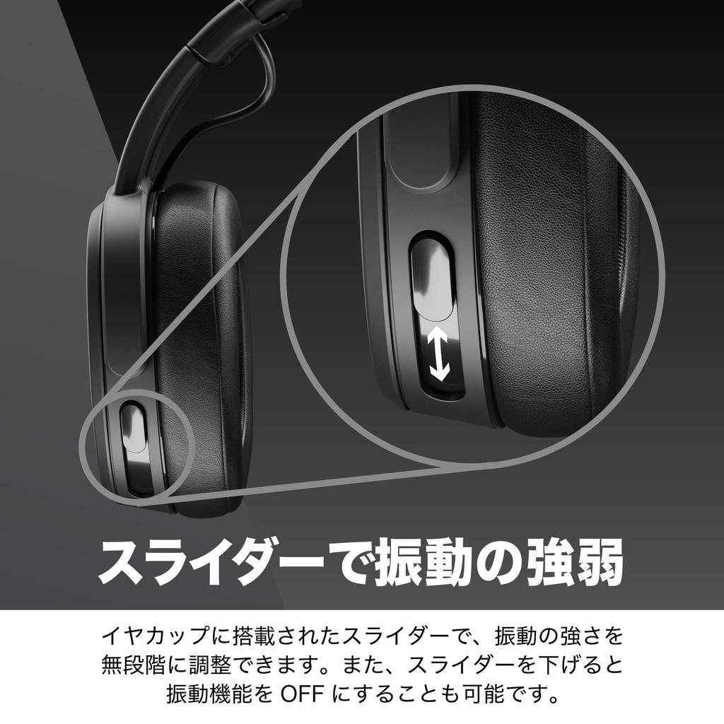 Официальный магазин Skullcandy Crusher Wireless Беспроводные наушники с микрофоном, громкостью песни до 50 часов, оригинальная наклейка, сабвуфер,