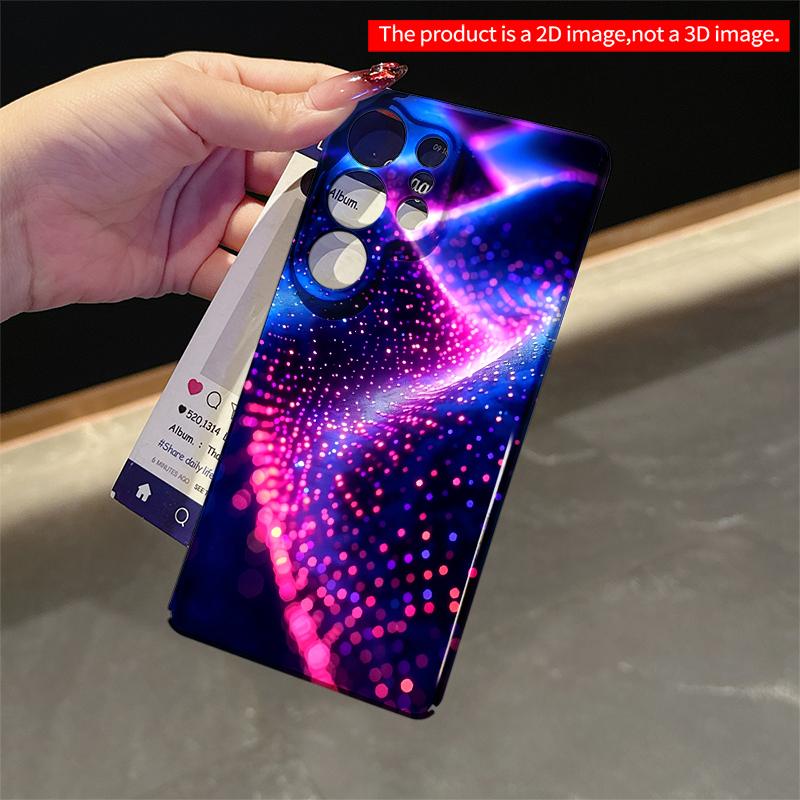 2DFlat Samsung phone case Neon Galaxy Glow Phone Case Applicable to Galaxy S22 S23 S24 S25ULTRA S26 A12 A13 A14 A15 A16