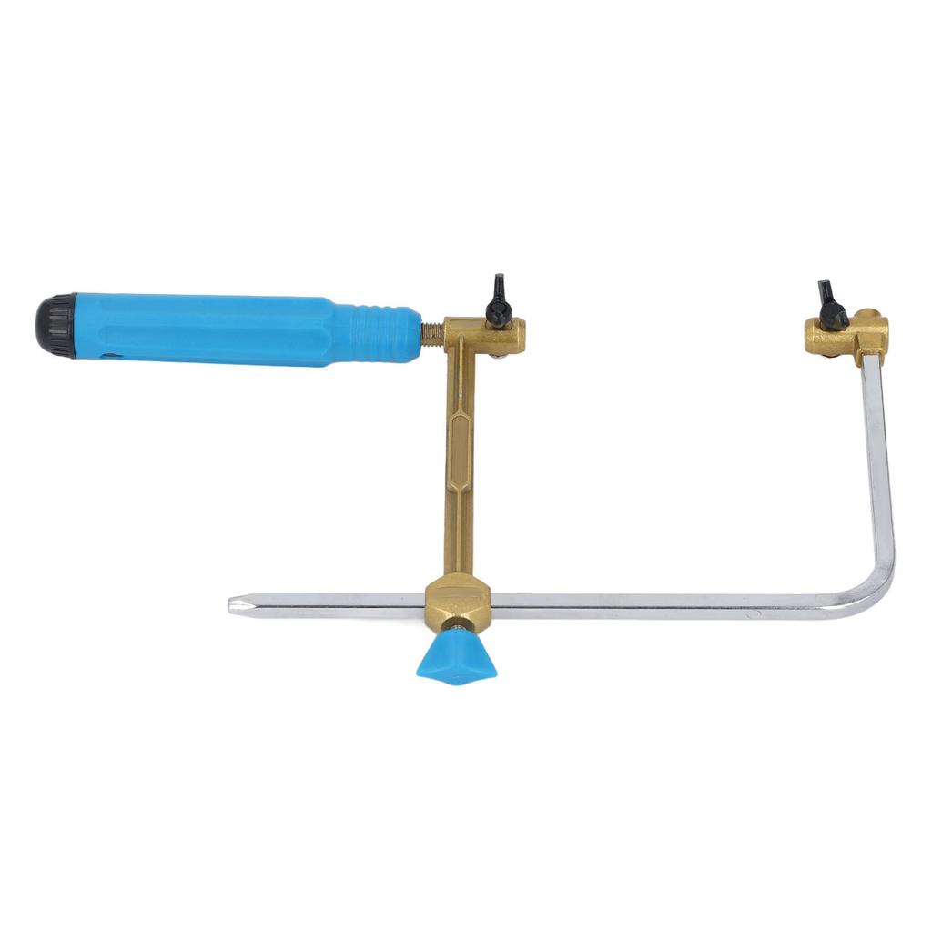 100мм лучковая пила с 8 пильными полотнами Портативный набор рамок для ножовки для резки твердой древесины пластика тонкого металла