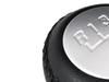 Fiat Grande Punto 2005- Gear Shift Knob, Black + Silver, 6-Speed