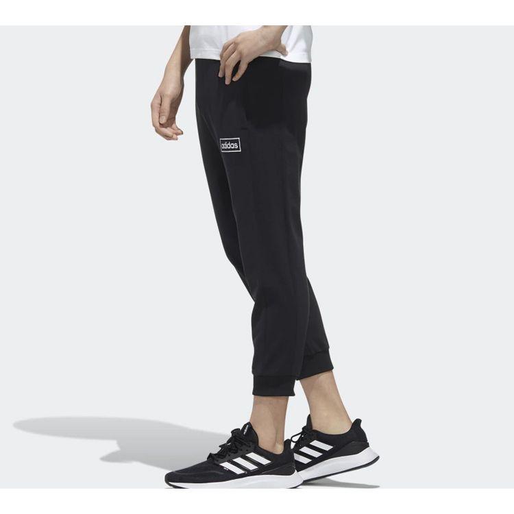 adidas Свободные повседневные брюки с завышенной талией, мужские брюки черного цвета FP7465
