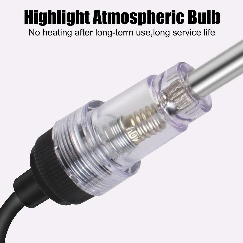 Car Spark Plug Tester Ignition System Coil Engine Inline Autos Diagnostic Test Tool In-Line Igniton Spark Tester Wire Spark Test