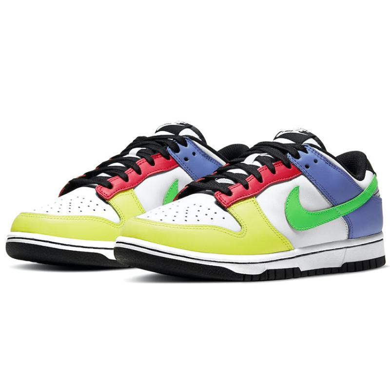 Nike Женские кеды для скейтбординга Dunk Low Green Strike DD1503-106