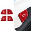 Precisions Fit Door Switches Button Protective Film for Select Model Carbon Fiber Resin Car Interior Upgrades Accessory