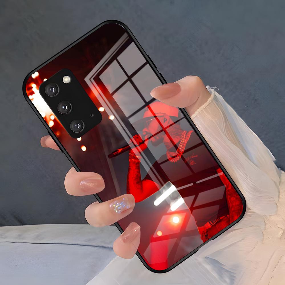 Rapper A-Anuel AA Phone Case For Samsung S26 S25 Plus S20 S20 Plus S22 Ultra S23 FE S21 Plus S21 Ultra Glass Cover