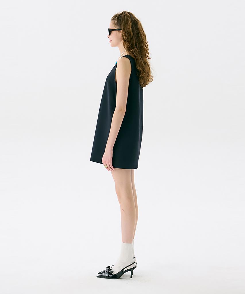 JUNEJUNE SPACE Платье Little Junejune_Черное