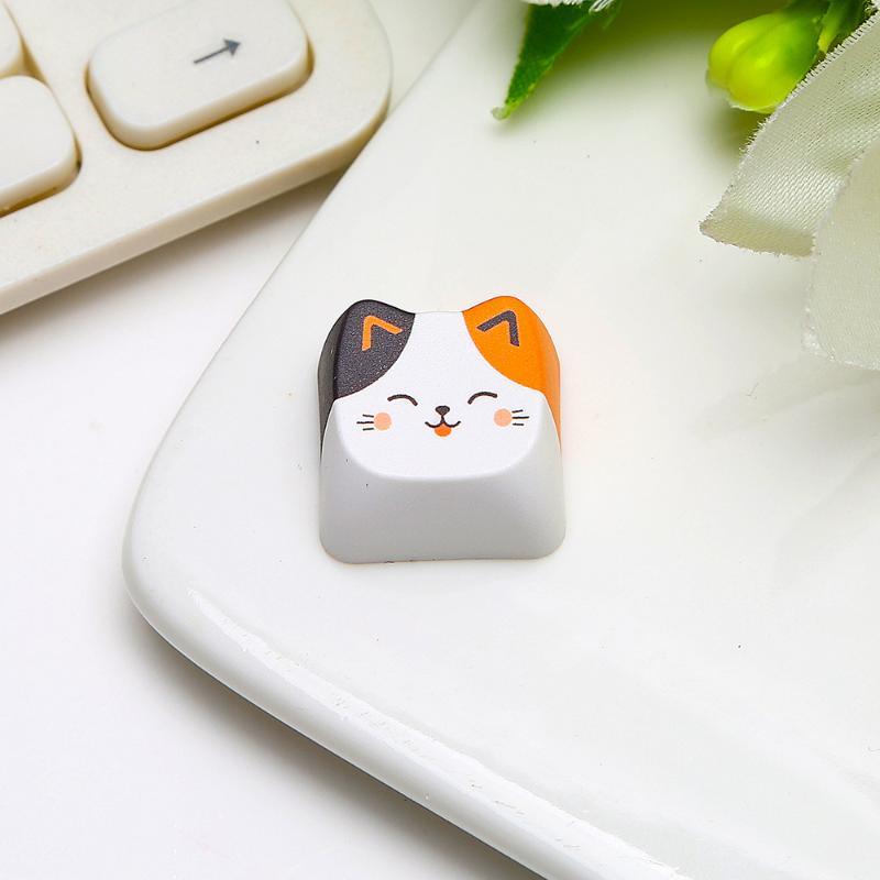 10PCS Cat Keycap Switch Tester Creative Cute Keyboard Testing Tool Ideal Gift for Mechanical Keyboard Collectors