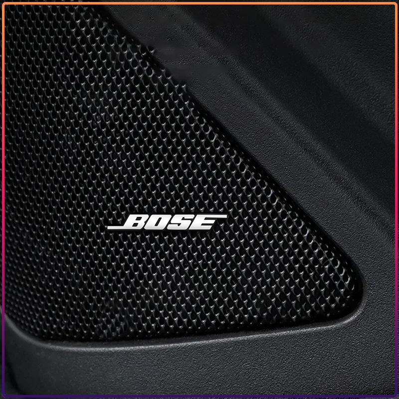 Bose Значок с логотипом-буквой алюминиевый 3D наклейки для автомобильной аудиосистемы Для bmw Dacia Alfa Romeo Lada Skoda Hyundai Infiniti Volvo Jaguar