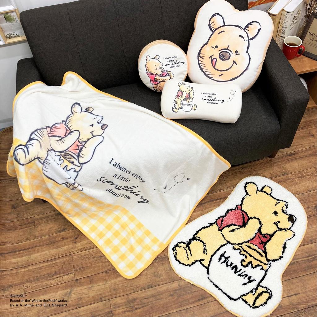 MORIPiLO Morishita Lap Blanket Winnie the Pooh Orange 70x100cm Half Blanket Disney Character Goods 4621186