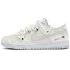 Dunk Low Жасминовое Молоко Белый Нескользящие И Дышащие Низкие Скейтбордические Кроссовки Унисекс Белый Серый Красный HF0730-160(Команда98-)
