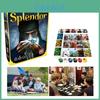 Настольная игра Splendor Полная английская версия с подробными историческими темами и картами