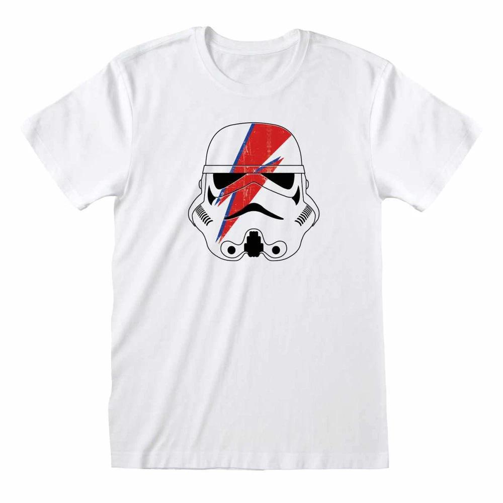 Star Wars TShirt Stormtrooper Ziggy Stardust New White Official