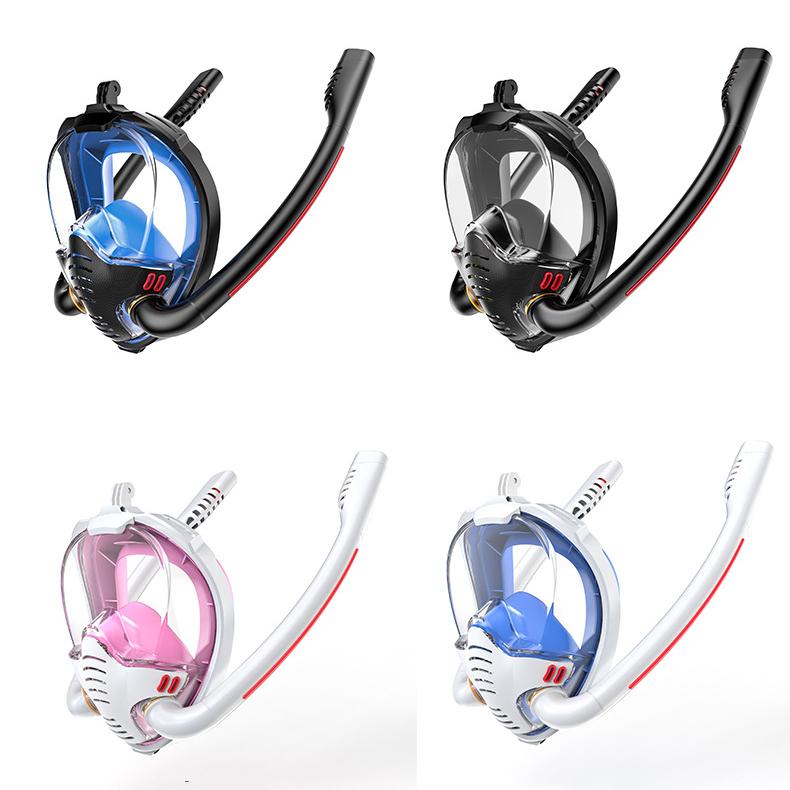 Маска для подводного плавания для взрослых, подводная противотуманная маска для полного лица, маска для дайвинга, очки для подводного плавания, снаряжение для подводного плавания и сноркелинга