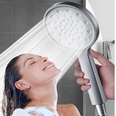 Напорная Большая Панель Большой Выход Воды Ручной Душ Мелкие Отверстия Бустер Домашняя Ванная Комната Набор Душевой Головки