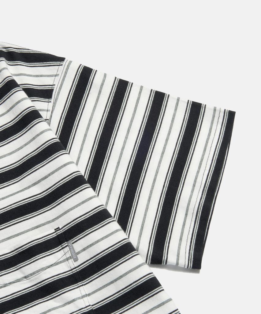 ESPIONAGE Multi Border Pocket Tee Black