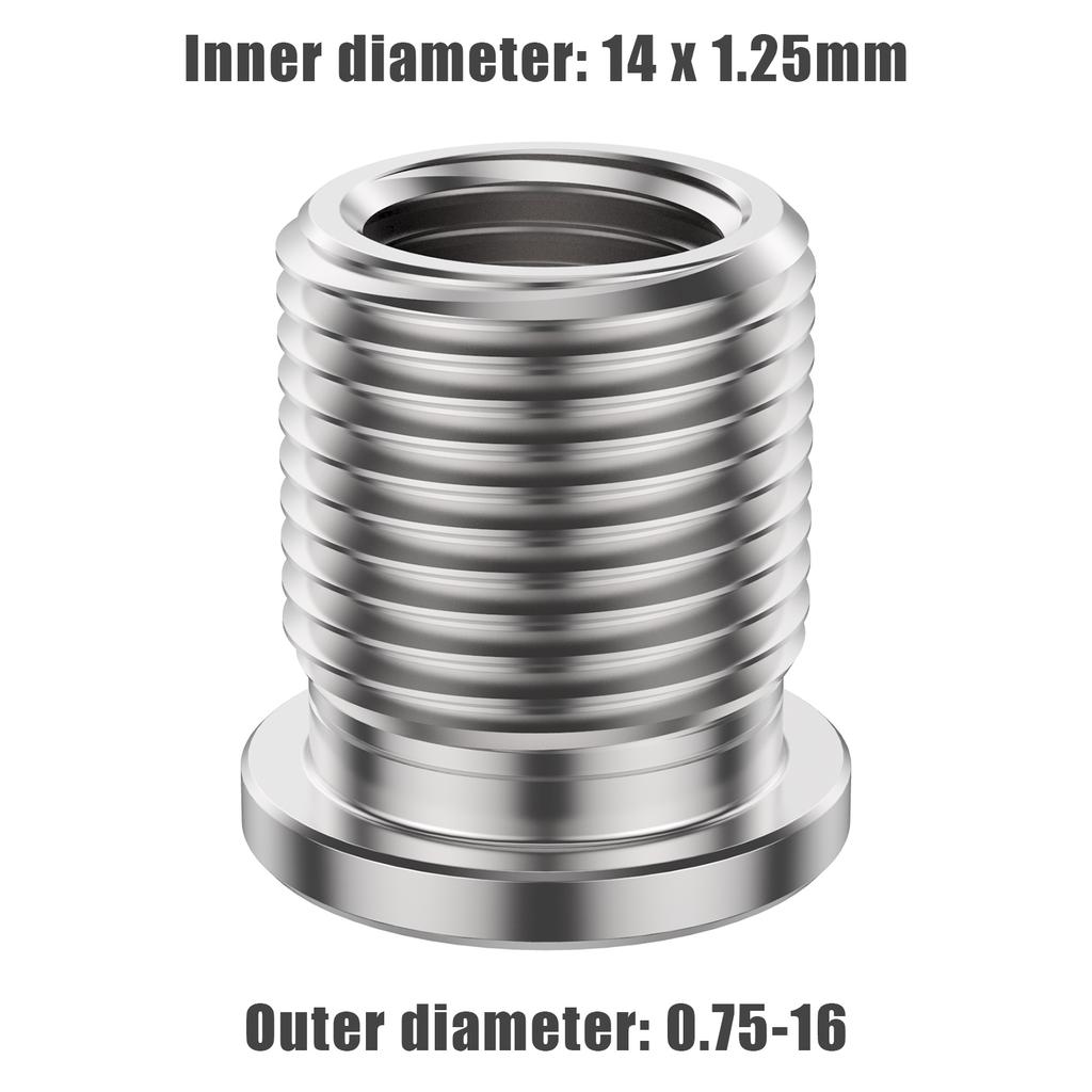 4pcs Spark Plug Insert 14mm Spark Plug Port Insert Tool Set Replacement Spark Plug Thread Inserts for Triton Repair Parts