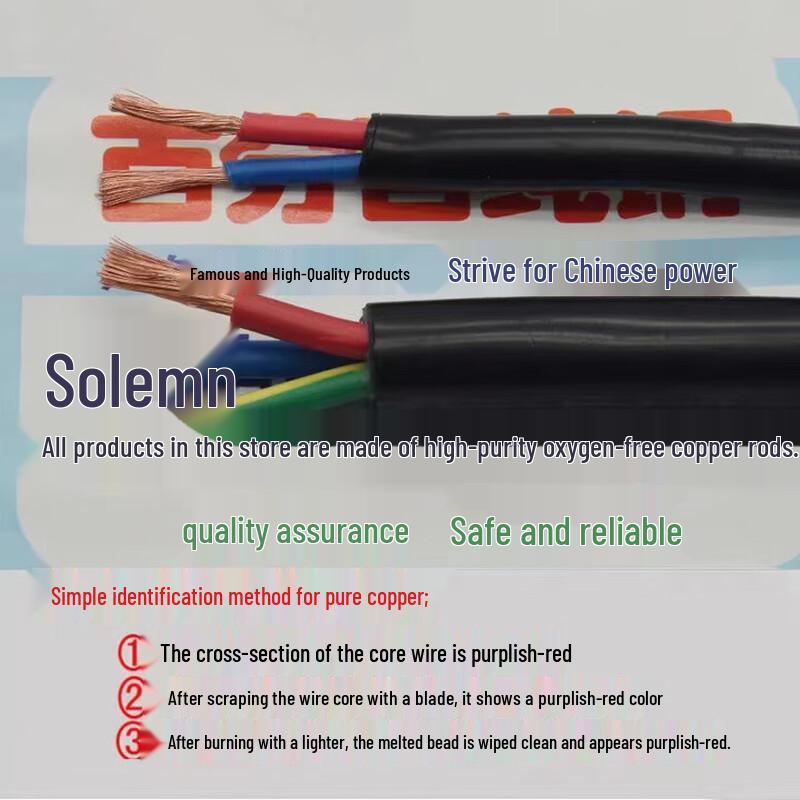 RVV Outdoor Multi-Core Copper Power Cord