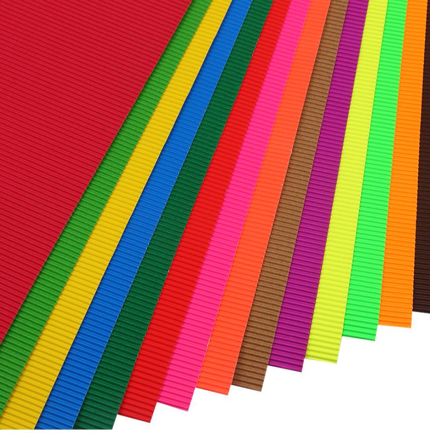 1 рулон 50*70 см детская цветная гофрированная бумага ручной работы «сделай сам» детские пакеты для скрапбукинга и рукоделия