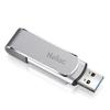 Netac U388 64 ГБ USB 3.0 Поворотная Металлическая Флеш-память
