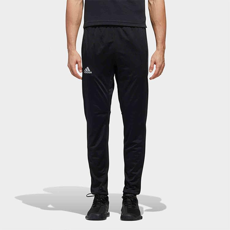 Adidas Трикотажные брюки с 3 полосками Мужские брюки Черные FS3770