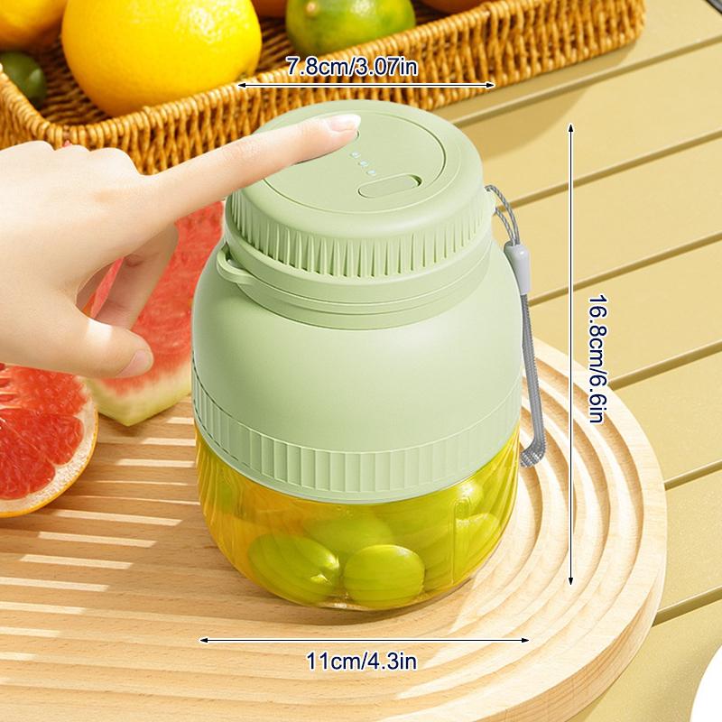 Портативная соковыжималка Маленькая электрическая чашка-соковыжималка Чашка Тон Большая емкость Чашка для сока Многофункциональная бытовая чашка для сока Дорожный блендер
