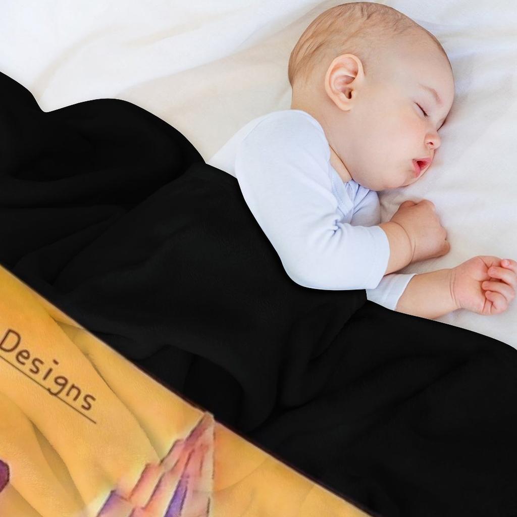 Pyramids of Beauty Throw Blanket For Sofa Thin Flannel Decoratives Polar Blankets