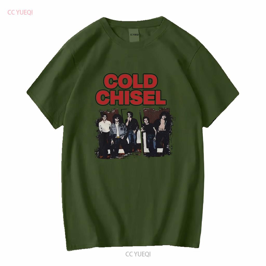 Cold Chisel T Shirt Breakfast At Sweet Hearts Medium long sleeves vintage Washed Slightly designer clothes Stretched