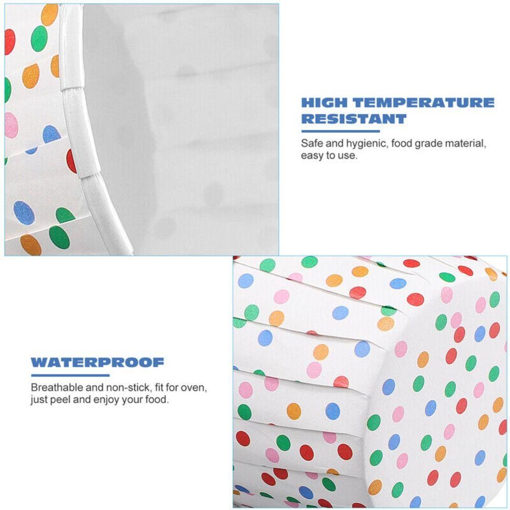 Cake Liner Cupcake Paper Cups Coated Muffin Cupcake Liners Hot Cupcake Wrappers Cake