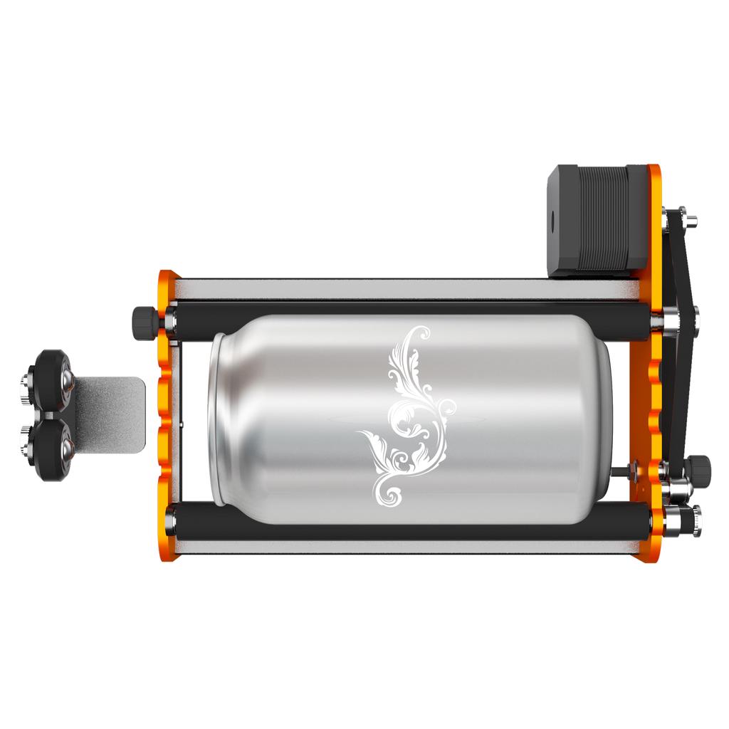 Roller Y Roller 360 degrees Rotating for 4-138mm Different Engraving Diameter 4 Gears Adjustments for Engraving Cylind