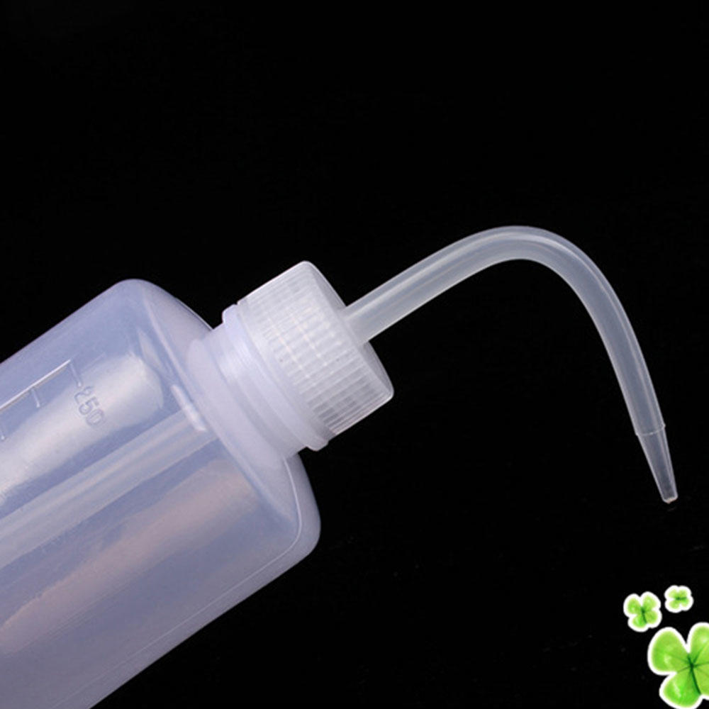 250ml/500ml Plastic Succulents Washing Curved Mouth Gardening Alcohol Bottle Watering Can