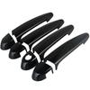 4Pcs/Set For BMW E87 E90 E91 E92 E93 F30 X1 X2 X3 X4 X6 Door Handle Cover Trims ABS Plastic Gloss Black Car Accessories Decor