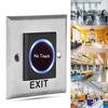 Infrared Sensor Switch Contactless No Touch Door Exit Button with Backlight for Access Control