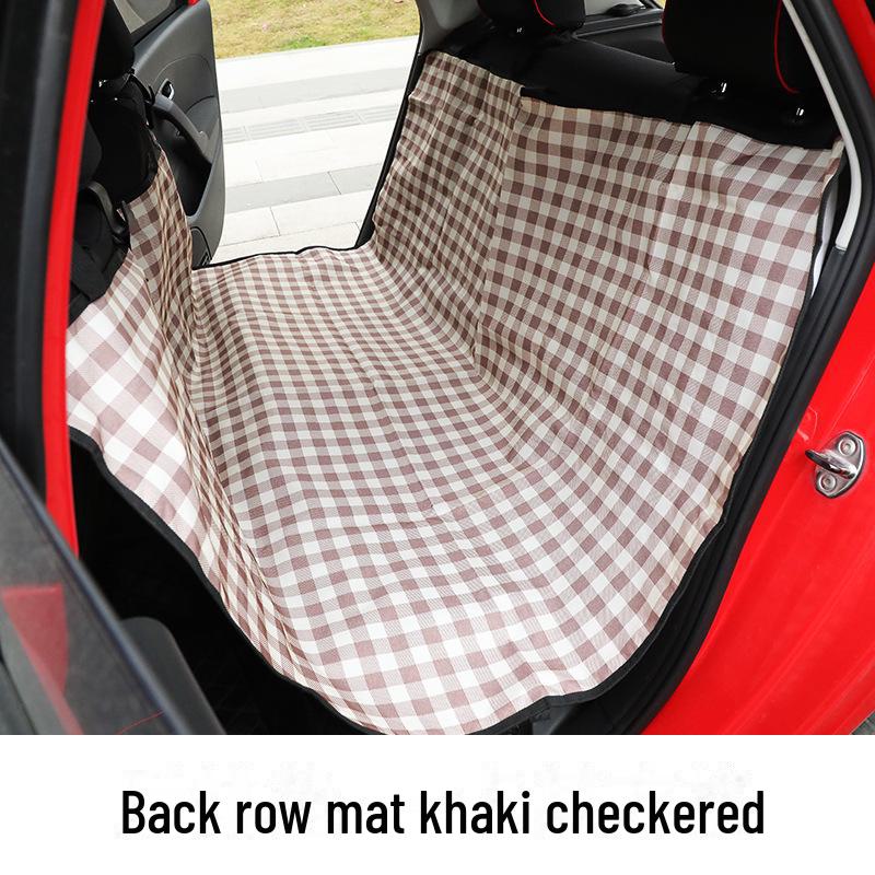 Waterproof Pet Car Seat Protector - Anti-Scratch Mat for Dogs and Cats