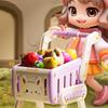 32PCS/Set Fruit Snacks Kitchen Toy Simulation Design Role Playing Toy NEW Shopping Cart Toy  Gift