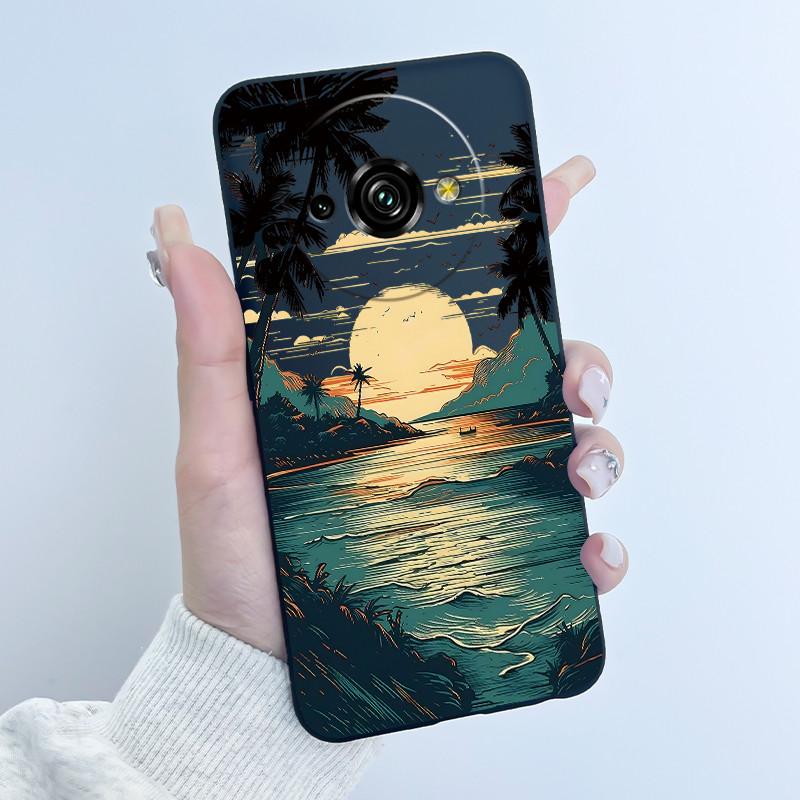 Для Oukitel C59 Чехол Oukitel C59 Pro Обложка Роскошный Милый Любовь Кролик Забавный Узор Черный ТПУ Мягкий Силикон Защитный Чехол для Телефона