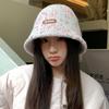 New Bucket Hat Women's Autumn and Winter Fashion Warm Knitted Basin Hat