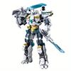 White Guardian Robot Warrior Building Blocks - Mech Assembling Educational Toys Toy Gift Sets
