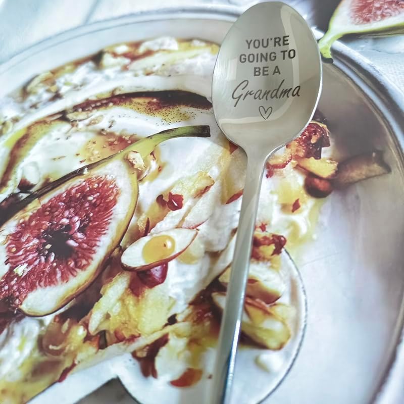 Baby Pregnancy Announcement Gifts for Grandma You're Going to Be a Grandma Spoon Gifts for New Grandma Grandmother Gift Coffee Tea Spoons for Grandma