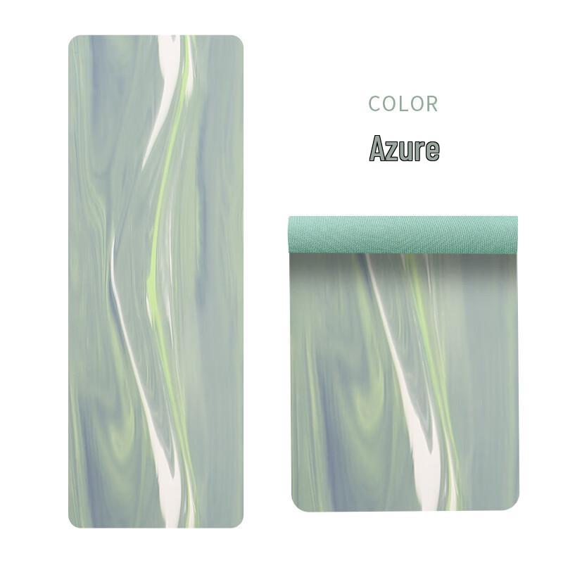 Flow Pattern Frosted Rubber Yoga Mat