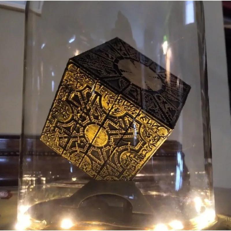1:1 Hellraiser Puzzle Box Detachable Lament Horror Terror Film Serie Hellraiser Cube Rotatable Puzzle Plaything Box Xmas Gift