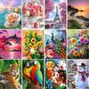 5D DIY Diamond Painting Kits Animal Landscape Cross Diamond Embroidery Painting Full Round Diamond Mosaic Home Decor Gift