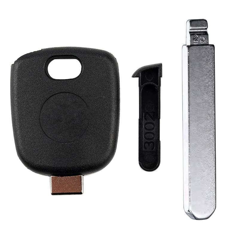 Shell Housing Blade Transponder Car Key Case Shell With Key Blade Universal Automotive Spare Kits Quick Installation
