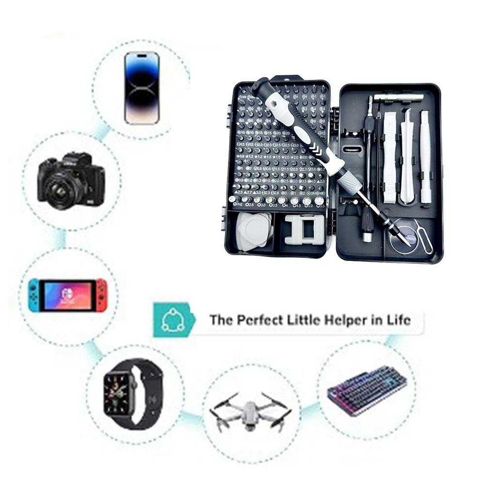 Набор отверток Precision 115 в 1, набор магнитных отверток для ноутбука, техническое обслуживание дома