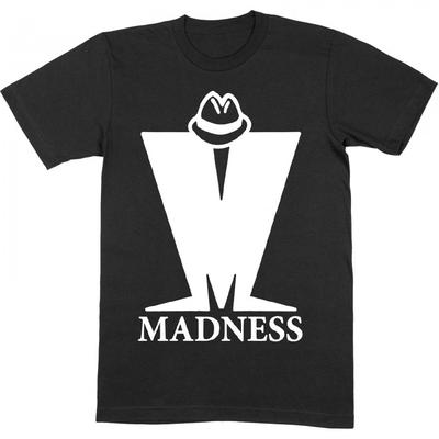 Madness Хлопковая футболка унисекс с логотипом для взрослых