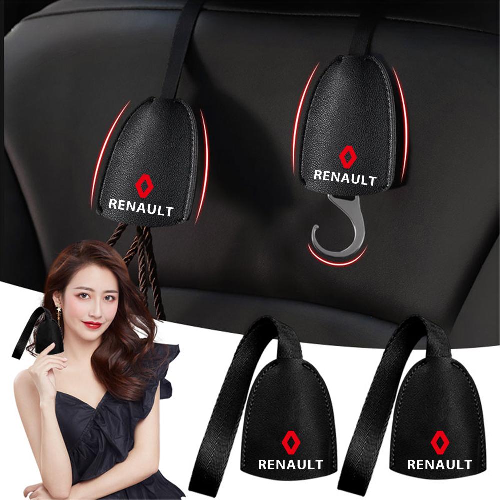 Multifunction Car Seat Headrest Hook Auto Accessories For Renault Megane 2 Clio 4 Captur Radio Logan Duster Laguna Dacia Espace WW9