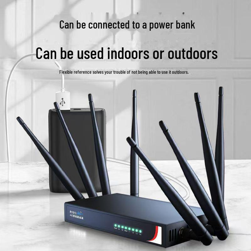 Промышленный портативный беспроводной WiFi-роутер 2024 года - Не требует подключения к широкополосной сети