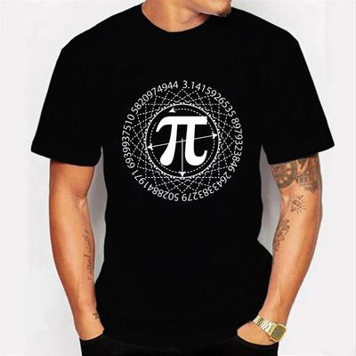 2024 Math Pi Symbol Summer Мужская футболка с короткими рукавами Cadeau Homme Женские футболки Смешные мужские футболки Одежда унисекс Топы Сорочка