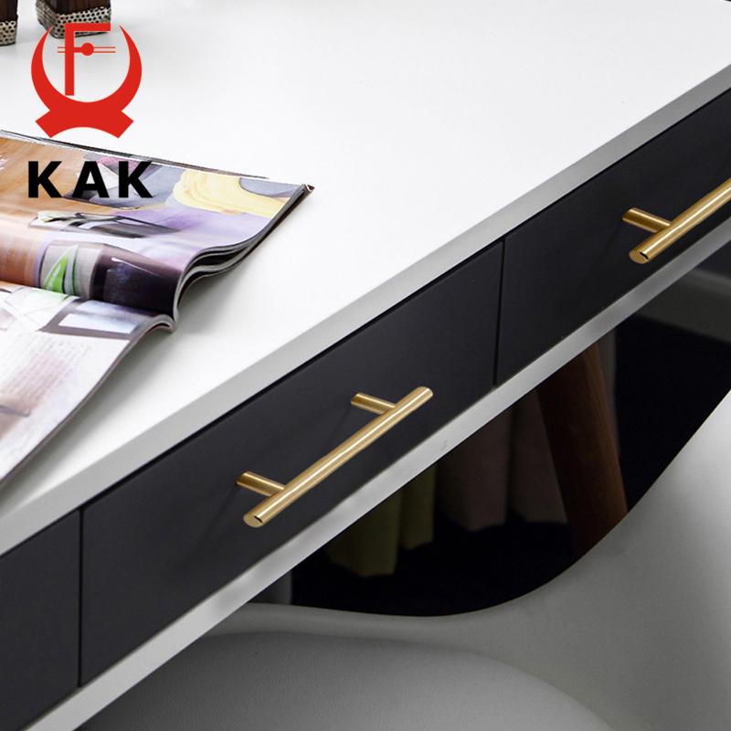 KAK 20 шт. Кухонные ручки Черные Золотые Серебряные Нержавеющая сталь Т-образные ручки 96 мм Ручки и ручки для шкафов Мебельная ручка Фурнитура