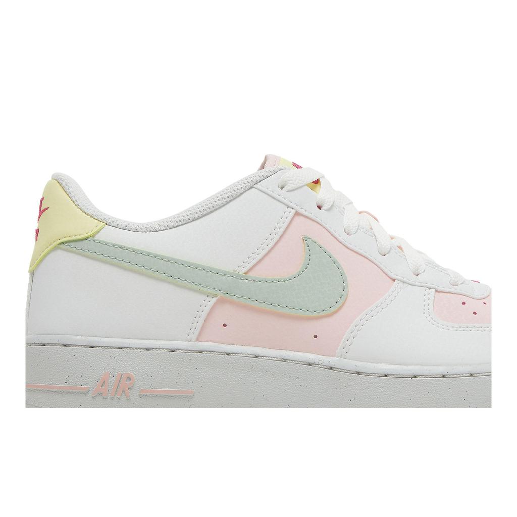 Nike Air Force 1 Impact Grade School 'Summit White Seafoam' (Unisex) Summit White / Atmosphere / Citron Tint / Seafoam Kids' Skateboarding Shoes